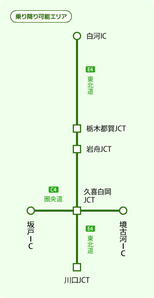 那須・塩原プラン 対象エリア図