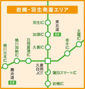 岩槻－羽生発着エリア詳細図