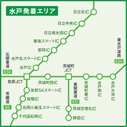 ③水戸発着エリア詳細図