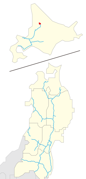 北海道エリアの地図画像