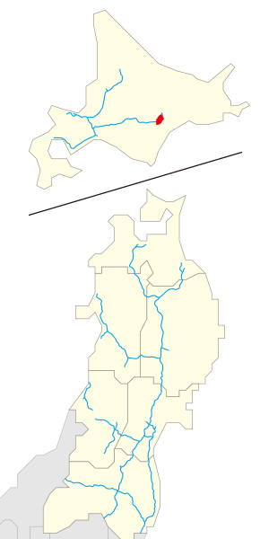 北海道エリアの地図画像