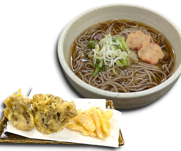 『岩下の新生姜舞茸そば・うどん(税込880円)』<