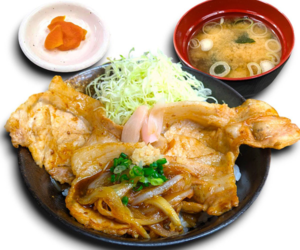 『那須豚ロース 岩下の新生姜豚丼(税込1,250円)』