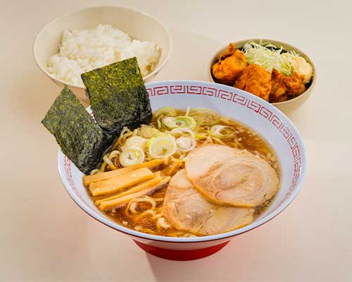 こってり醤油ラーメン・から揚げセット