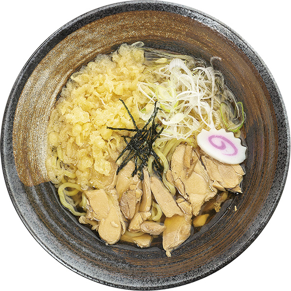 蕎麦屋のだし香る鶏中華