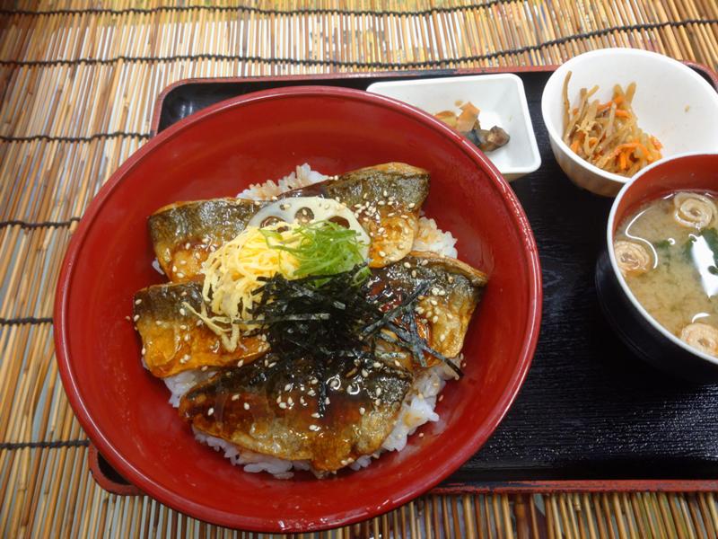 鯵の照り焼き丼.JPG