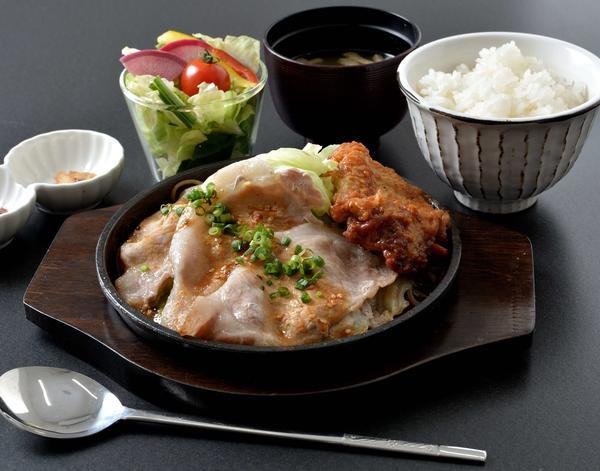 第1位「上州もち豚と赤城鶏のテッパン焼き定食」のイメージ画像