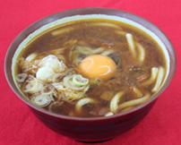 月見カレーうどん・そば