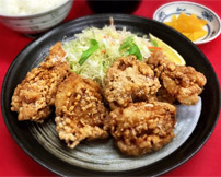 黒埼特製　から揚げ定食