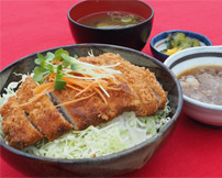 おろしポン酢のさっぱりカツ丼