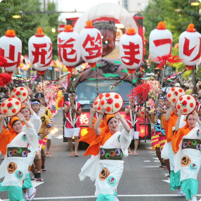 花笠踊り (山形県)｜ドラぷら(NEXCO東日本)